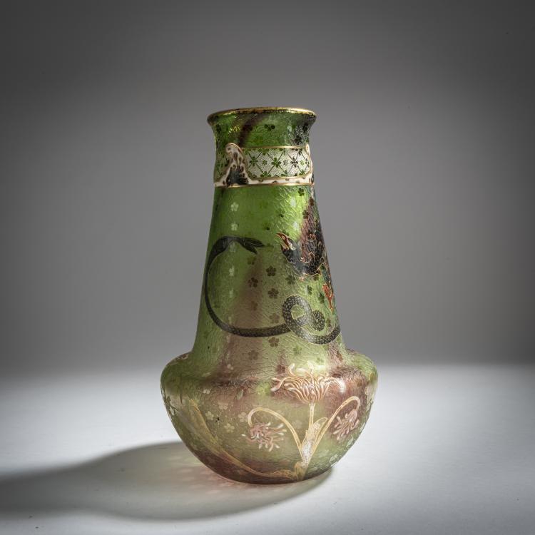 Bild 2 zu Objekt, Vase 'Dragon et Ph&eacute;nix', 1899, Daum Fr&egrave;res, Nancy, 159B 96