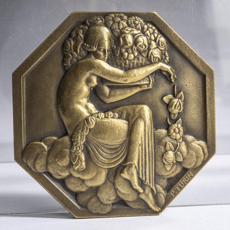 Bild 2 zu Objekt, Plaque 'Exposition internationale des Arts D&eacute;coratifs', 1925, Pierre Turin, 159C 398