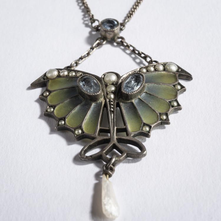 Bild 1 zu Objekt, Halsschmuck, um 1905, Hermann, Karl, Pforzheim, 159C 486