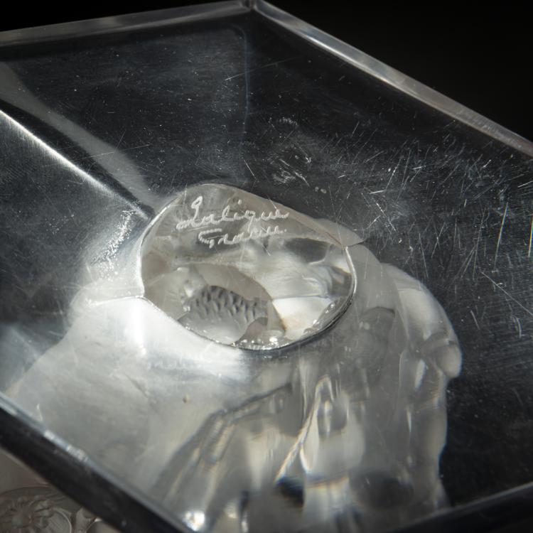 Bild 2 zu Objekt, Kerzenleuchter 'M&eacute;sanges', 1943, Ren&eacute; Lalique, Lalique, Wingen-sur-Moder, 159A 43