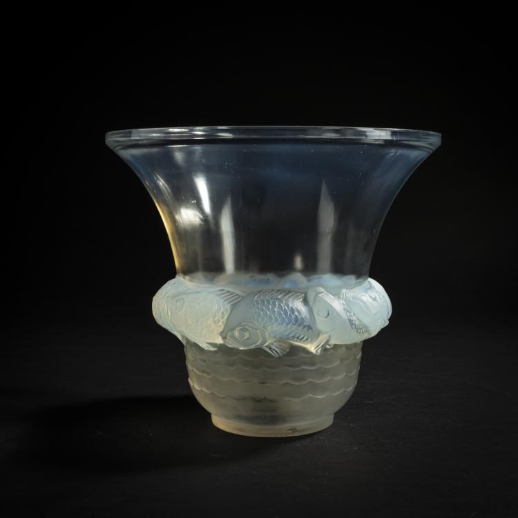 Hauptbild zu Objekt, Vase 'Piriac', 1930, Ren&eacute; Lalique, Lalique, Ren&eacute;, Wingen-sur-Moder, 159A 19
