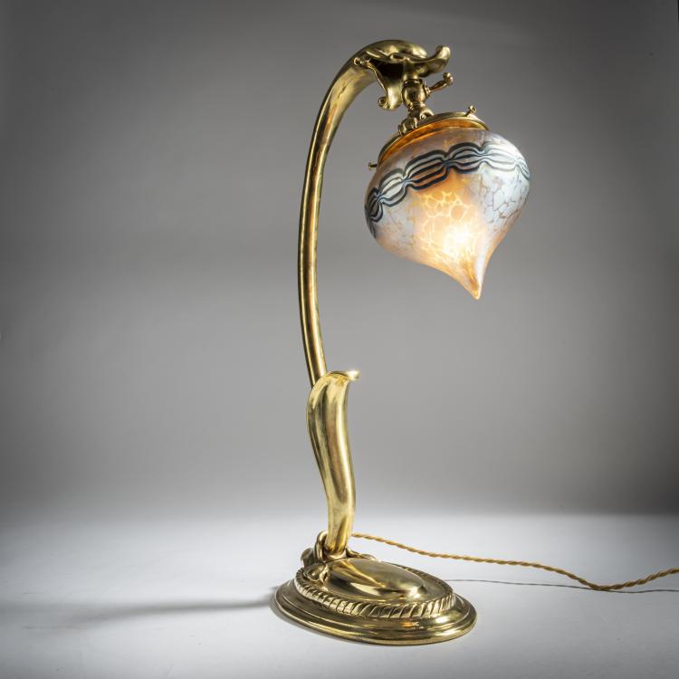 Bild 2 zu Objekt, Tischleuchte 'Ph&auml;nomen', 1902, L&ouml;tz Wwe., Klosterm&uuml;hle, 159B 312