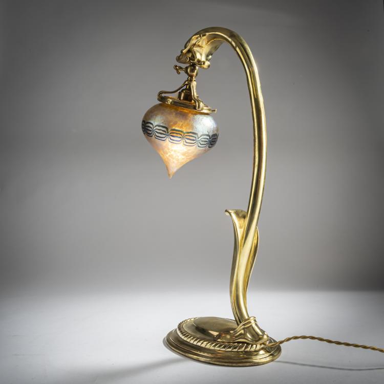 Bild 3 zu Objekt, Tischleuchte 'Ph&auml;nomen', 1902, L&ouml;tz Wwe., Klosterm&uuml;hle, 159B 312