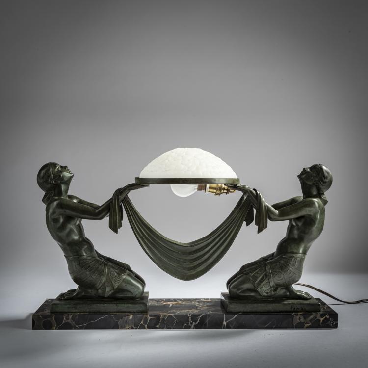Hauptbild zu Objekt, Table light, c. 1930, Pierre Le Faguays, Fayral, Paris, 159C 434