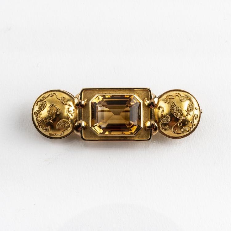 Hauptbild zu Objekt, Brooch, 1960s, Deutschland, 160E 736