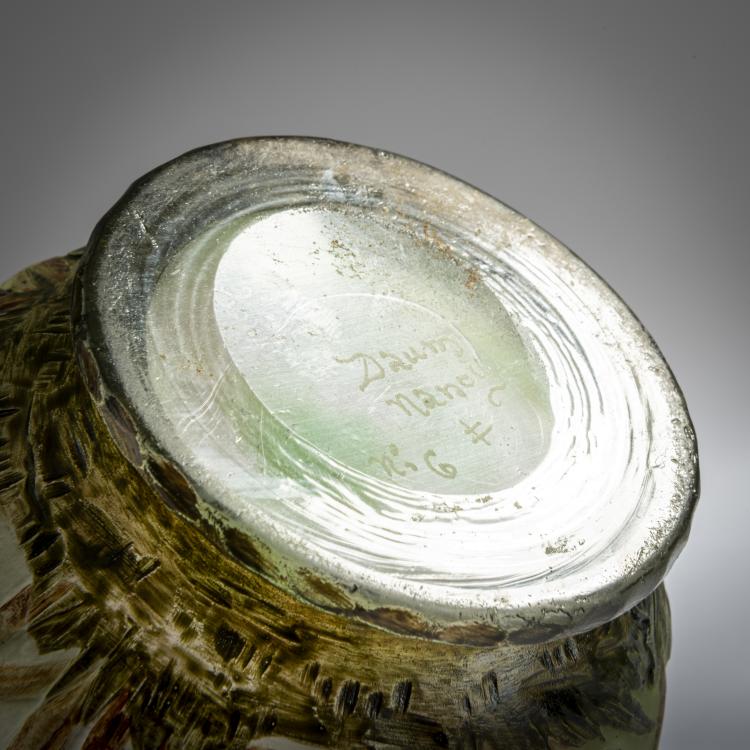 Bild 4 zu Objekt, Vase 'Champignons sous la pluie', 1907, Daum Fr&egrave;res, Nancy, 159B 117