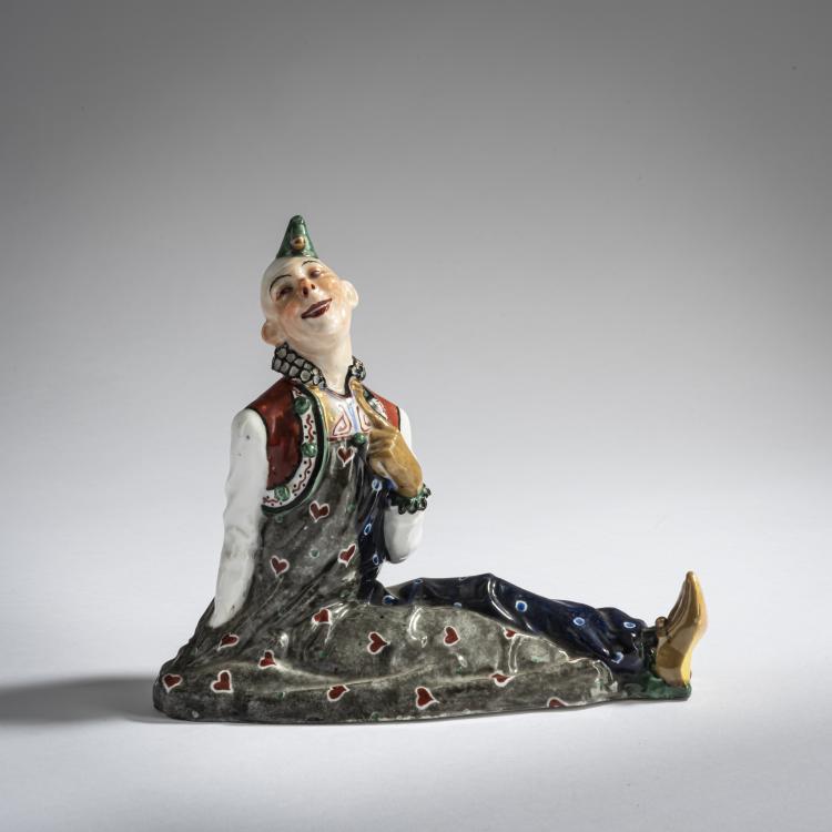 Hauptbild zu Objekt, Clown, um 1920, Wiegand, Martin, M&uuml;nchen, 159C 533