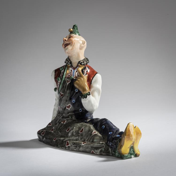 Bild 1 zu Objekt, Clown, um 1920, Wiegand, Martin, M&uuml;nchen, 159C 533