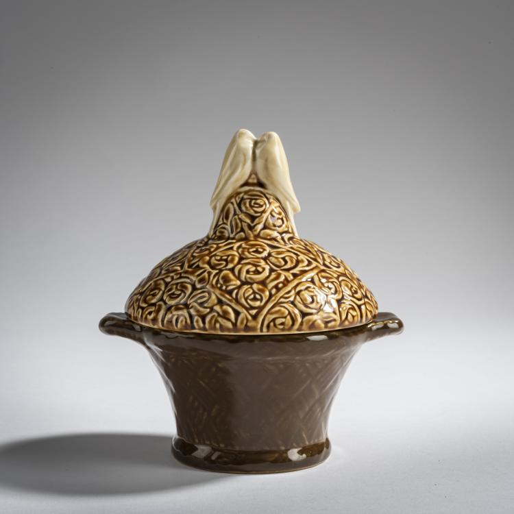 Hauptbild zu Objekt, Inkwell, c. 1910, Ernst Riegel, W&auml;chtersbach, 159C 582