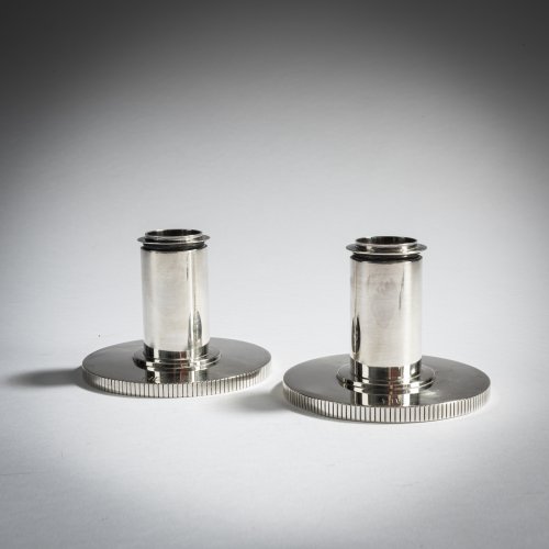 2 candlesticks, c. 1938