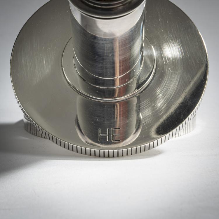 Bild 1 zu Objekt, 2 candlesticks, c. 1938, Sigvard Bernadotte, Jensen, Georg, Kopenhagen, 159C 473