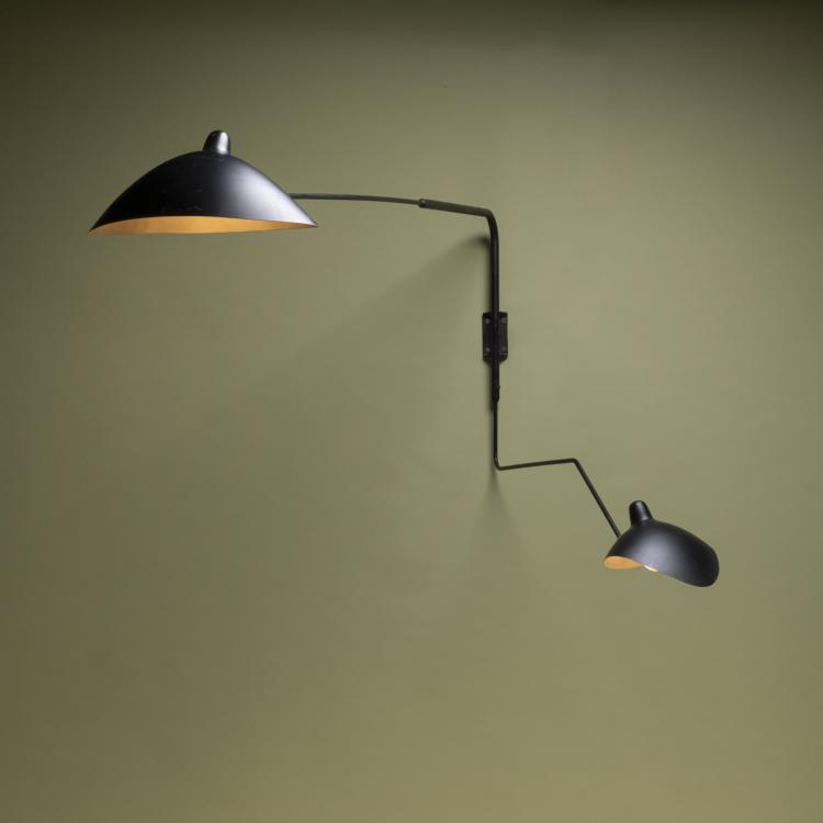 Bild 2 zu Objekt, Wall light 'Applique coud&eacute;e', 1954, Serge Mouille, Steph Simon, Paris (zugeschrieben), 160A 114