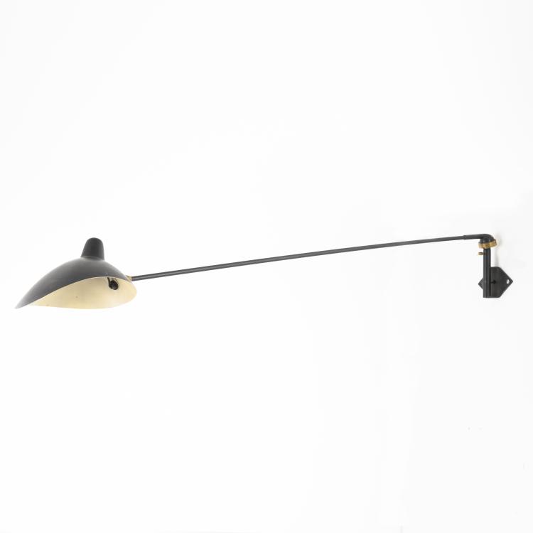 Bild 1 zu Objekt, Wall light 'Applique murale &agrave; deux rotules, Casquette', 1953, Serge Mouille, Steph Simon, Paris (zugeschrieben), 160A 113