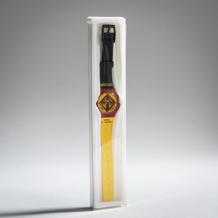 Hauptbild zu Objekt, 'BRDDR' wristwatch, 1990, Keith Haring (after), 160C 563