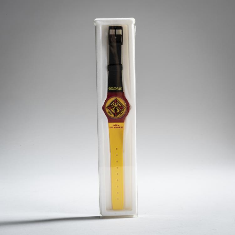 Bild 1 zu Objekt, 'BRDDR' wristwatch, 1990, Keith Haring (after), 160C 563