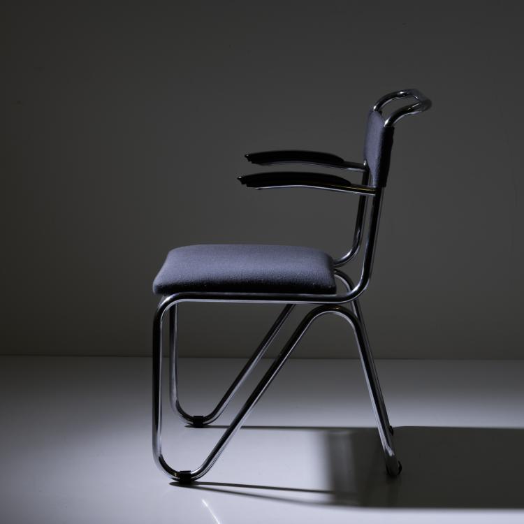 Bild 2 zu Objekt, 'Diagonal' - Stuhl, um 1927, Willem Hendrik Gispen, Gispen, Rotterdam, 161C 456