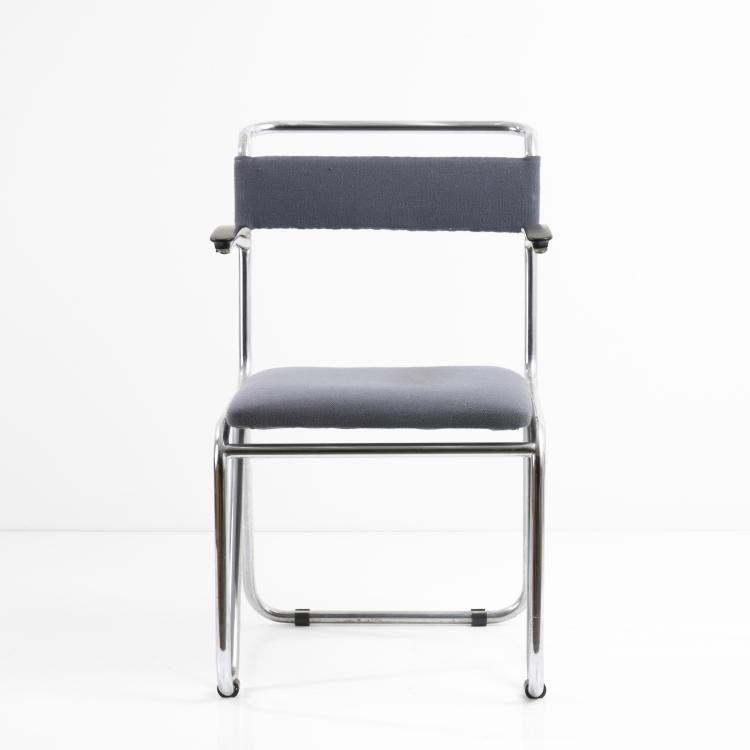 Bild 7 zu Objekt, 'Diagonal' - Stuhl, um 1927, Willem Hendrik Gispen, Gispen, Rotterdam, 161C 456