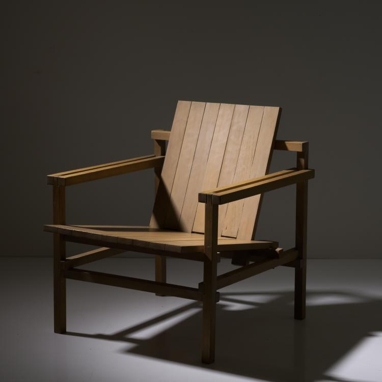 Hauptbild zu Objekt, Armchair, 1960s, Hein Stolle (attributed), Niederlande, 161C 667