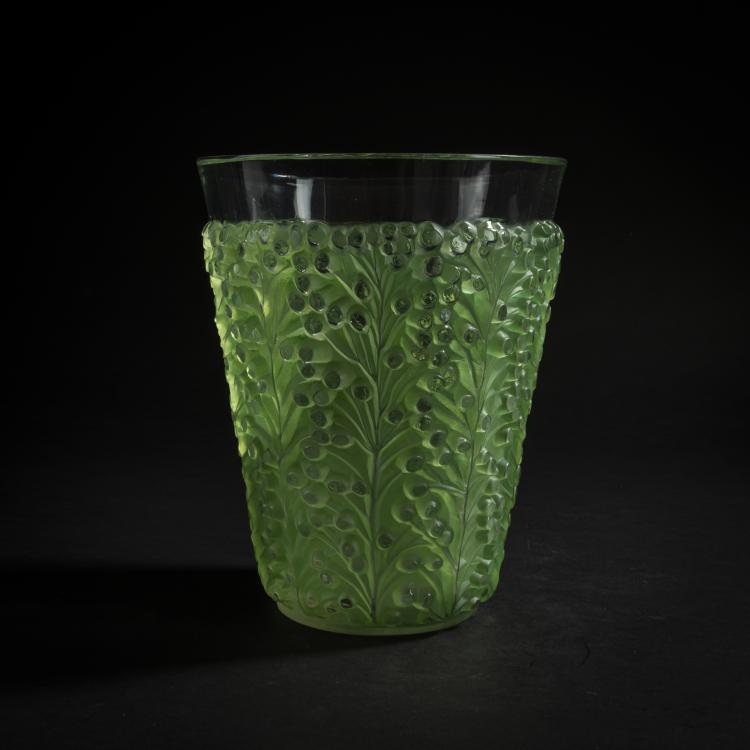 Hauptbild zu Objekt, Vase 'Saint-Tropez', 1937, Ren&eacute; Lalique, Lalique, Ren&eacute;, Wingen-sur-Moder, 159A 36