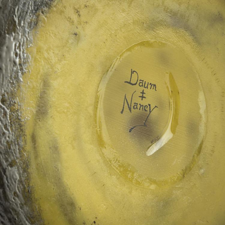 Bild 4 zu Objekt, Hohe Vase 'Cr&eacute;puscule neige' oder 'Paysage d'hiver', um 1902, Daum Fr&egrave;res, Nancy, 159B 105