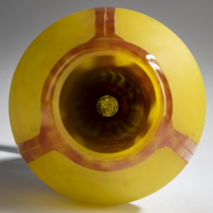 Bild 3 zu Objekt, Vase 'Feuilles de Tabac', 1922-23, Schneider, Epinay-sur-Seine, 159B 259