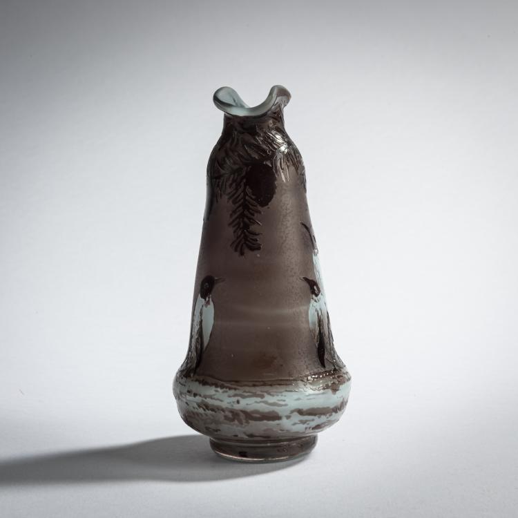 Bild 2 zu Objekt, Vase 'Pingouins', 1920er Jahre, Muller Fr&egrave;res, Lun&eacute;ville, 159B 230