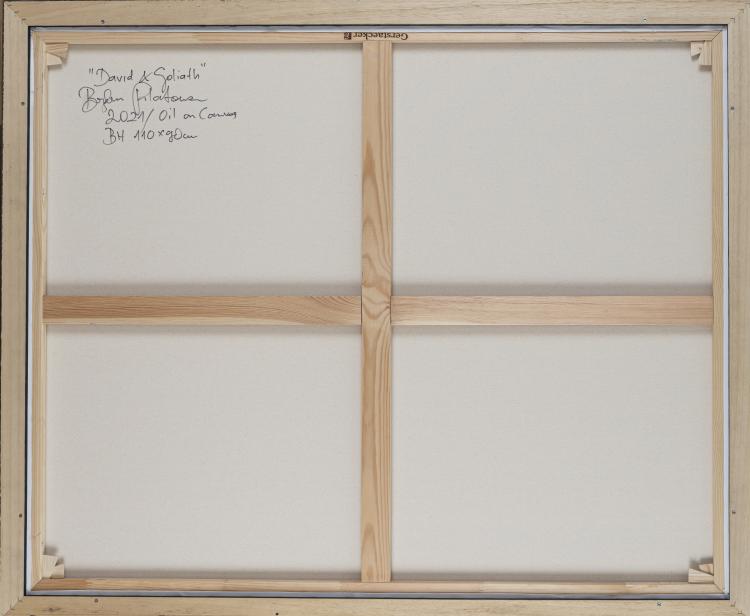 Bild 1 zu Objekt, 'David und Goliath', 2021, Bogdan Pilatowicz, 160C 634