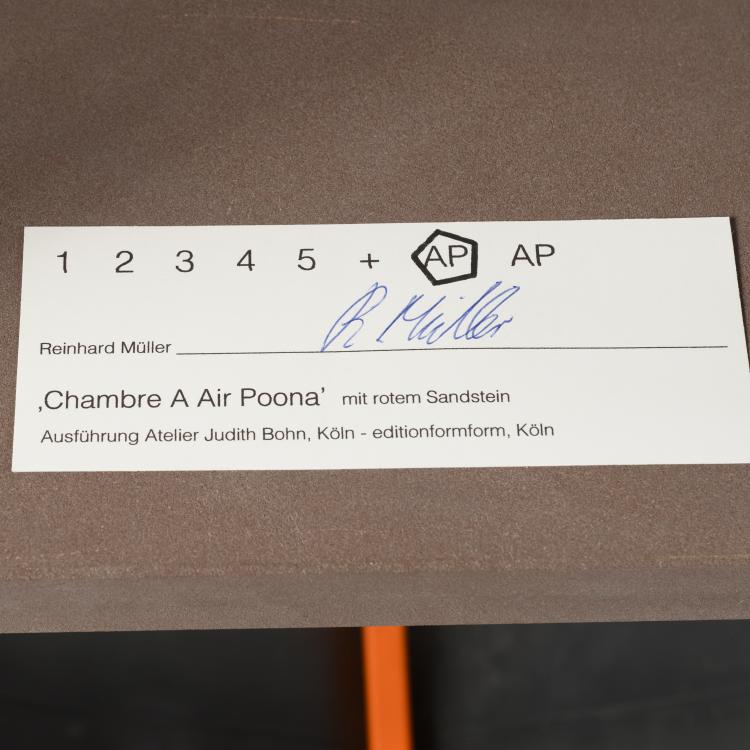 Bild 6 zu Objekt, 'Chambre A Air Poona' hose shelf, 1987/2021, Bohn, Judith, Atelier, K&ouml;ln; editionformform, K&ouml;ln, 160A 143