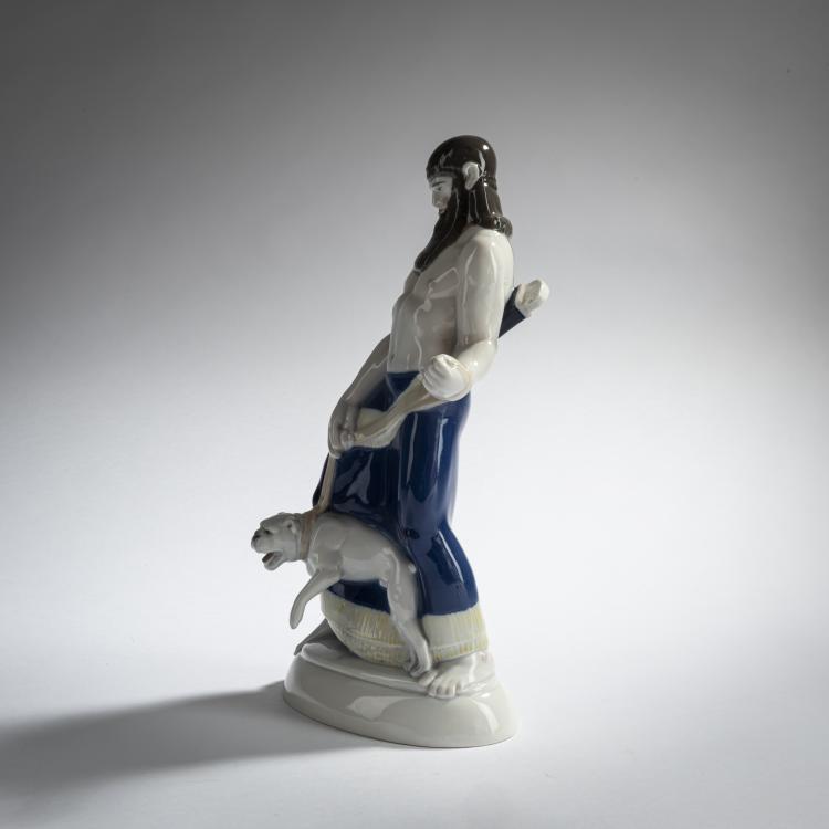 Bild 1 zu Objekt, 'Assyrians' from the Wedding Parade, 1910, Adolph Amberg, Berlin, KPM, 159C 504