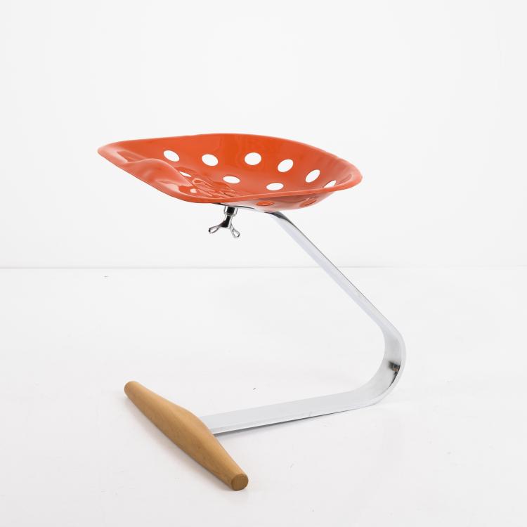Hauptbild zu Objekt, Hocker 'Mezzadro', 1957, Achille Castiglioni, Zanotta, Nova Milanese, 161C 727
