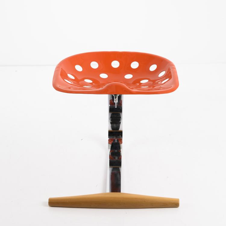 Bild 8 zu Objekt, Hocker 'Mezzadro', 1957, Achille Castiglioni, Zanotta, Nova Milanese, 161C 727