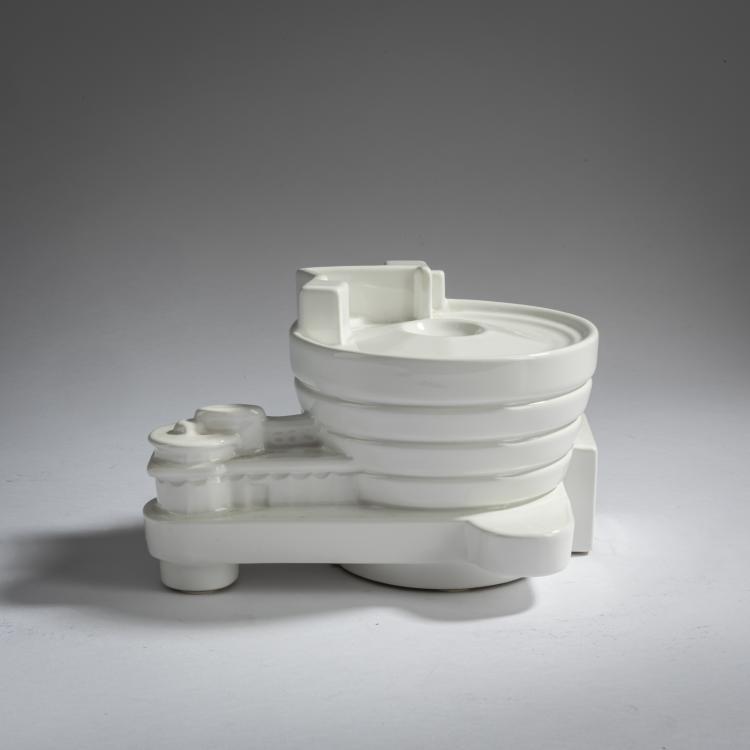 Bild 1 zu Objekt, 'Guggenheim' egg cup from the 'I Monumenti' series, 1975, Giuseppe Raimondi, Anthologie Quartett, Bad Essen, 161C 729