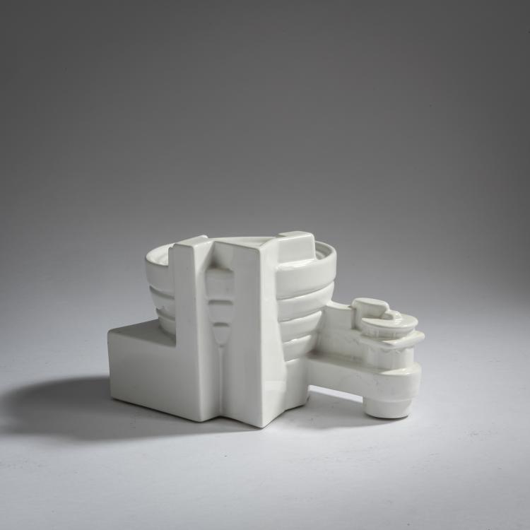 Bild 4 zu Objekt, 'Guggenheim' egg cup from the 'I Monumenti' series, 1975, Giuseppe Raimondi, Anthologie Quartett, Bad Essen, 161C 729