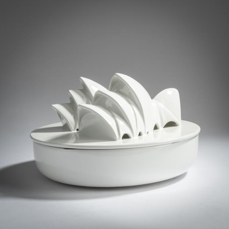 Bild 1 zu Objekt, 'Opera Sydney' salad bowl from the 'I Monumenti' series, 1975, Giuseppe Raimondi, Anthologie Quartett, Bad Essen, 161C 730