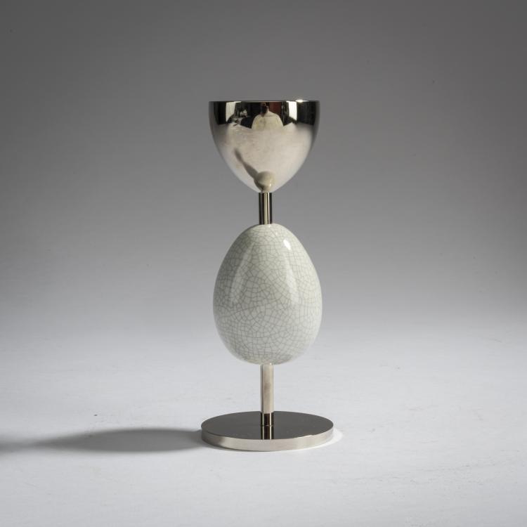 Bild 1 zu Objekt, 'Ab ovo' egg cup, 1986, Luigi Serafini, Anthologie Quartett, Uwe Schuchardt, 161C 734