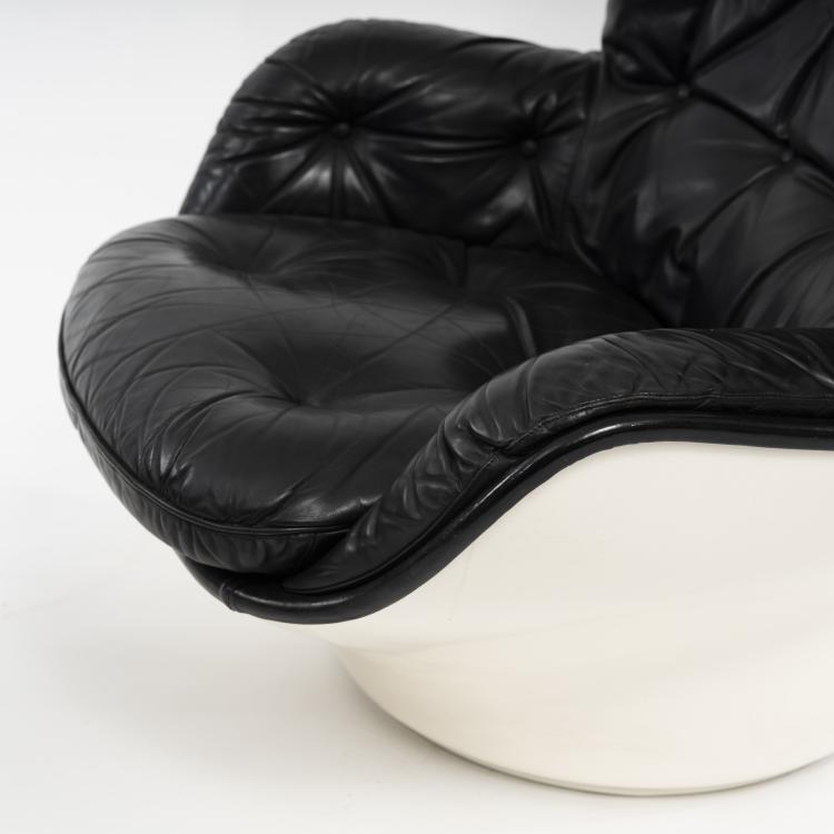 Bild 6 zu Objekt, 'Karate' armchair with ottoman, c. 1968, Michel Cadestin, Airborne, Montreuil-sous-Bois, 161C 683