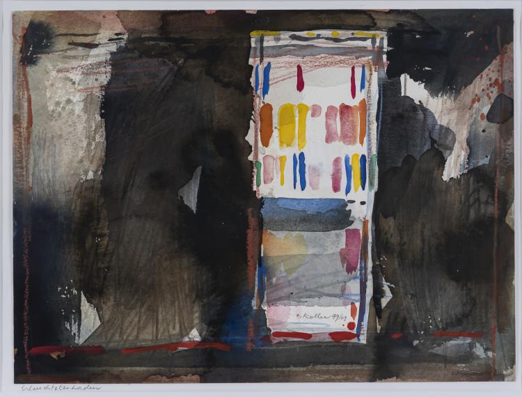 Hauptbild zu Objekt, 'Erleuchteter Laden', 1999, Oskar Koller, 160C 596