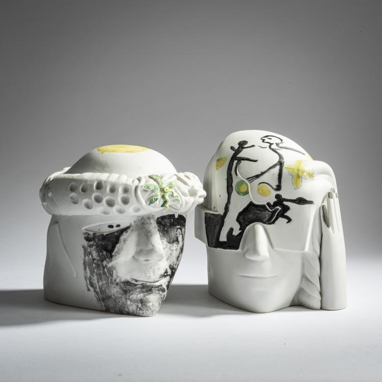 Hauptbild zu Objekt, 'Brautpaar', 1985, Joachim Schmettau, Goebel Galerie, R&ouml;dental, 160C 542