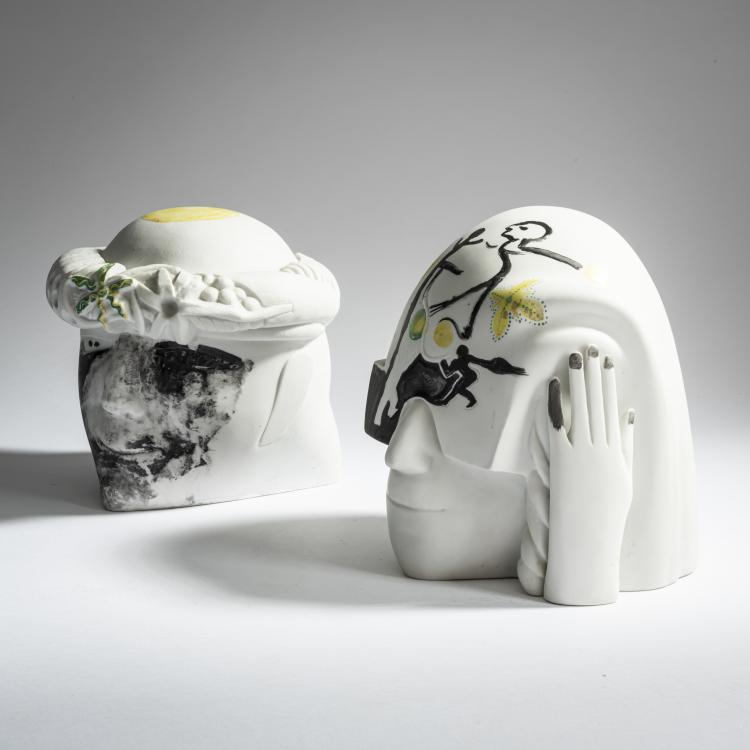 Bild 2 zu Objekt, 'Brautpaar', 1985, Joachim Schmettau, Goebel Galerie, R&ouml;dental, 160C 542