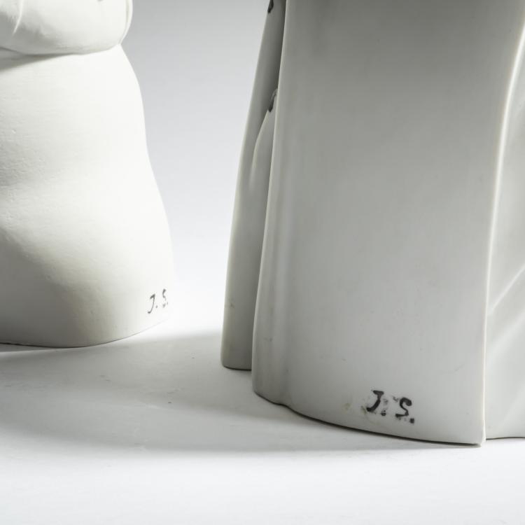 Bild 5 zu Objekt, 'Brautpaar', 1985, Joachim Schmettau, Goebel Galerie, R&ouml;dental, 160C 542