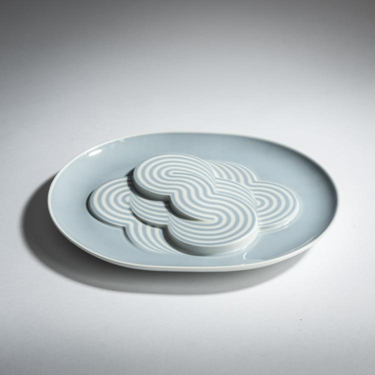 Bild 2 zu Objekt, Jahresteller in Porzellan, 1972, Natale Sapone, Rosenthal Studio Linie, Selb, 160C 508