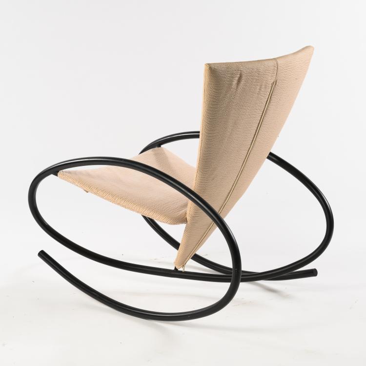 Bild 1 zu Objekt, Prototype rocking chair 'Lisa', c. 1985, Stefan Heiliger, Heiliger, Stefan, 160A 154