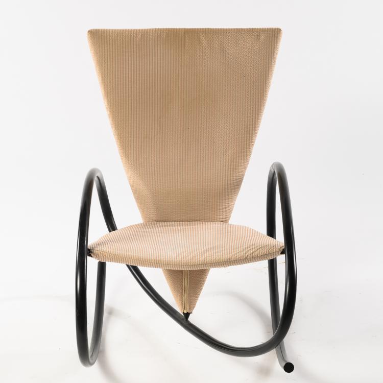 Bild 2 zu Objekt, Prototype rocking chair 'Lisa', c. 1985, Stefan Heiliger, Heiliger, Stefan, 160A 154