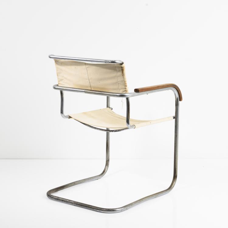 Bild 15 zu Objekt, 'B 34' armchair, 1928, Marcel Breuer, Thonet, Frankenberg, 161C 457