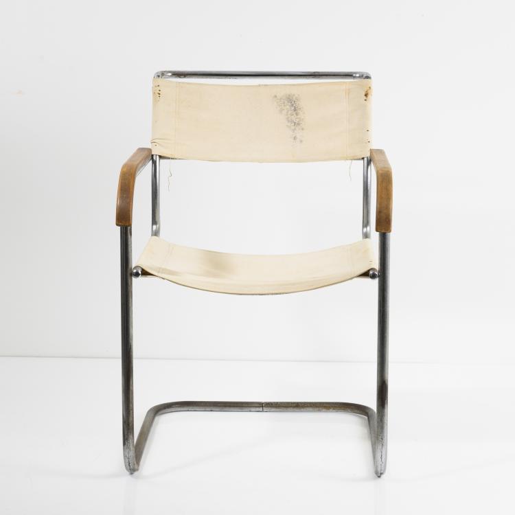 Bild 19 zu Objekt, 'B 34' armchair, 1928, Marcel Breuer, Thonet, Frankenberg, 161C 457