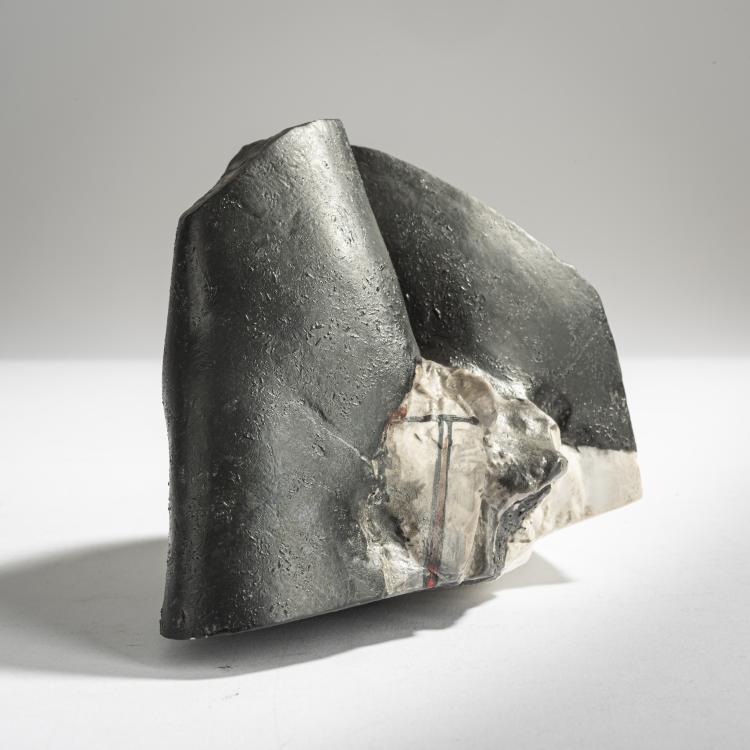 Bild 1 zu Objekt, 'Kleiner PZ-Torso', 1987/88, Volker Erhard (Vor&eacute;), Goebel Galerie, R&ouml;dental, 160C 551