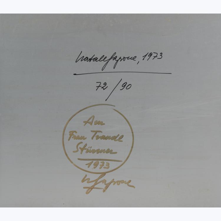 Bild 1 zu Objekt, Untitled (abstract composition), 1973, Natale Sapone, 160C 510