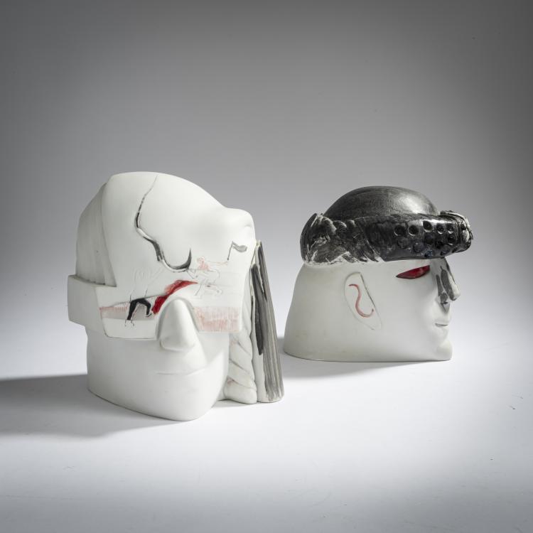 Bild 1 zu Objekt, 'Brautpaar', 1985, Joachim Schmettau, Goebel Galerie, R&ouml;dental, 160C 543