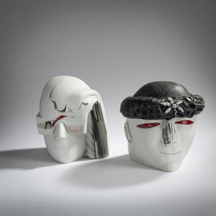 Bild 3 zu Objekt, 'Brautpaar', 1985, Joachim Schmettau, Goebel Galerie, R&ouml;dental, 160C 543