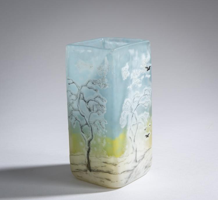 Bild 2 zu Objekt, Vase 'Neige, Corbeaux', 1905, Daum Fr&egrave;res, Nancy, 159B 113